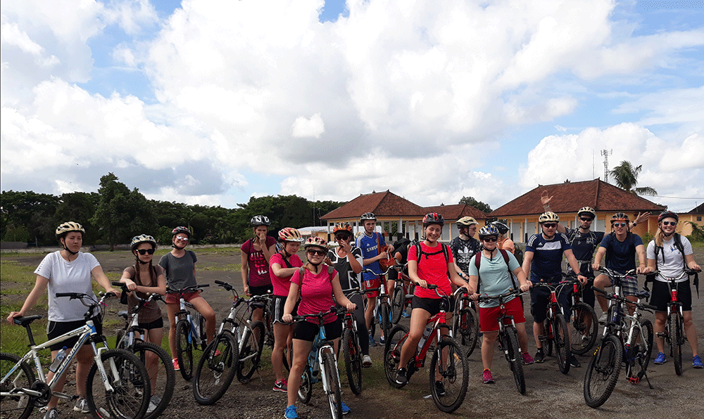 Lombok bike trip, easy and fun riding
