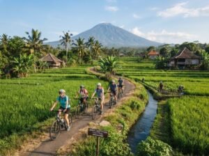 Lombok countryside cycling