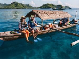 Relaxed island snorkeling trip near southwest Lombok