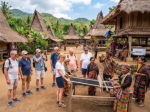 cruise ship day tour Lombok Sasak village