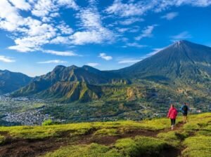Pergasingan Hill hiking scenery