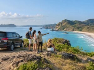 private South Lombok day tour near the coast